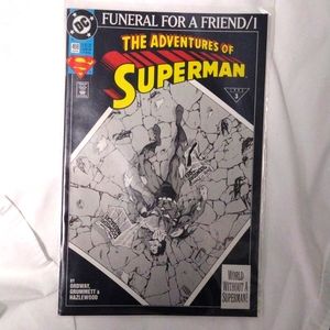 The Adventures of Superman Funeral for a Friend/1 498 DC Comics